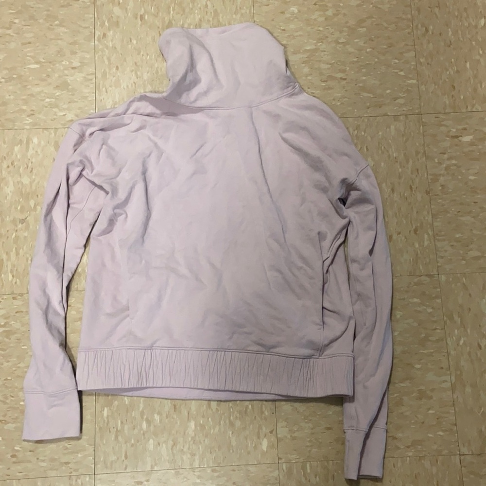 Scuba cowl neck sweatshirt